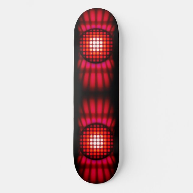 Red Impulse Drive "Hoverboard Graphic" Skateboard (Front)