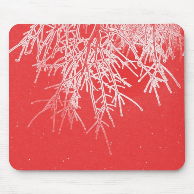 Red in Art Mouse Pad (Front)