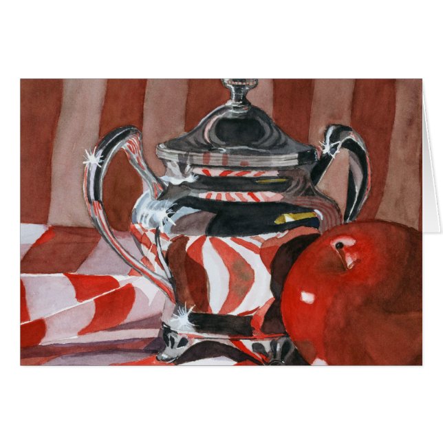 Red in Silver Reflections (Front Horizontal)