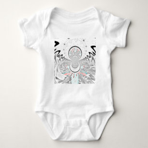 Red Indian latest design.png Baby Bodysuit