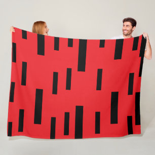 Red Ink   Fleece Blanket
