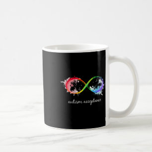 Red Instead Autism Autism-acceptance Coffee Mug