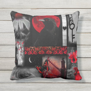 Red Intrigue Cushion