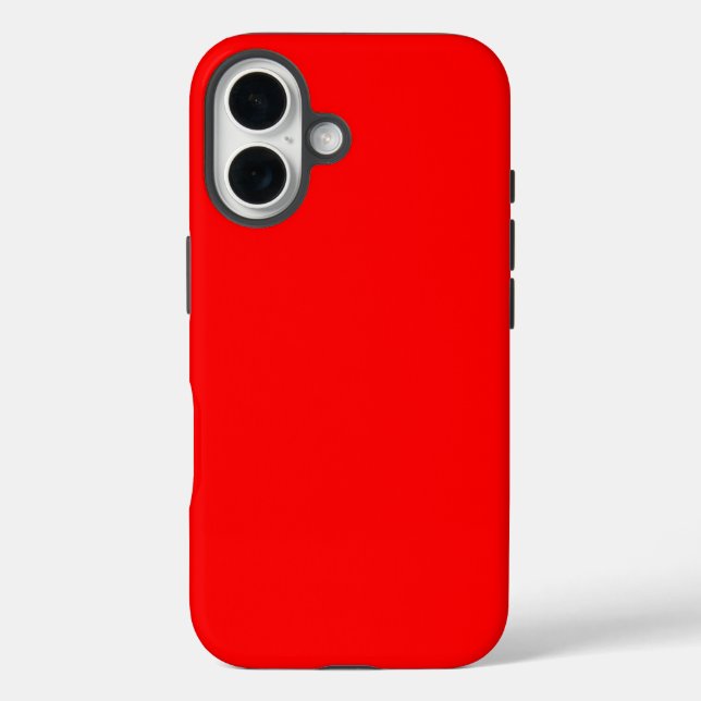 Red iPhone 16 Case (Back)