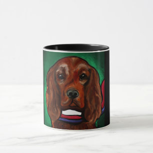 Red Irish Setter Mug