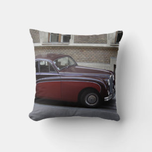 Red Jaguar Mark IX Cushion