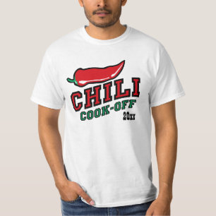 Red Jalapeno Chilli Cook Off Competition T-Shirt