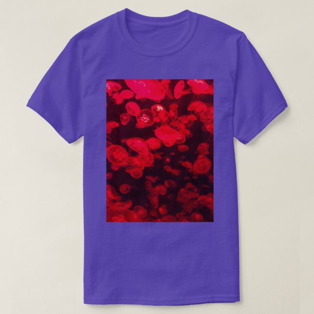 RED JELLYFISH T-Shirt (Design Front)