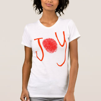Red Joy Fingerprint T-Shirt