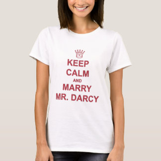 Red - Keep Calm and Marry Mr. Darcy T-Shirt