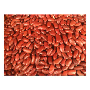 Red Kidney Beans Photo Print