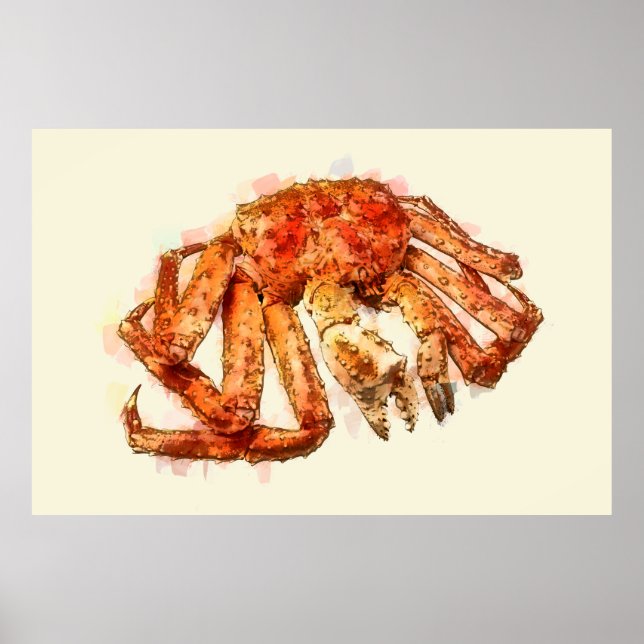 RED KING CRAB POSTER (Front)