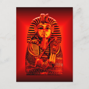 Red King Tut #2 Postcard