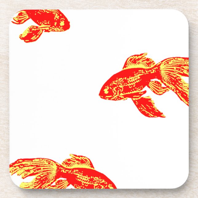 red kingyo coaster (Front)