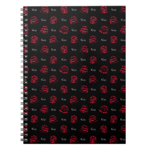 Red Kisses Notebook