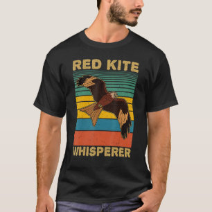 Red Kite Biologist Ornithologist Bird Motif 14 T-Shirt