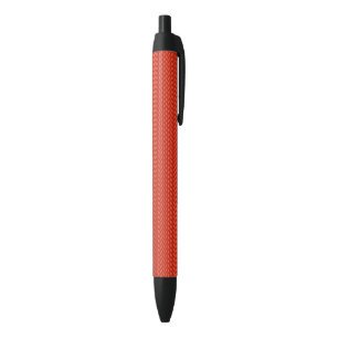 Red knitting wool texture background black ink pen