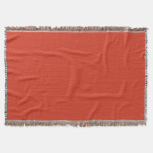 Red knitting wool texture background throw blanket