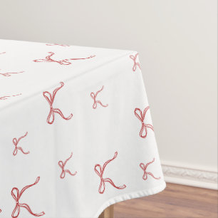 Red Knot Modern Christmas Tablecloths