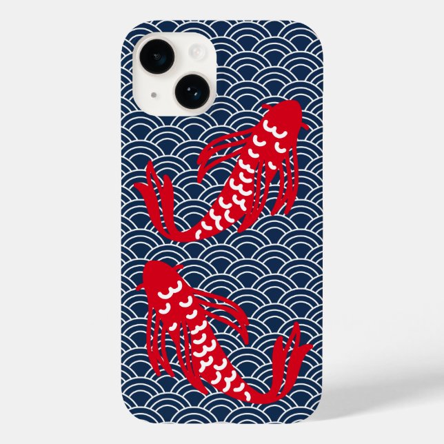 Red Koi Fish Case-Mate iPhone Case (Back)