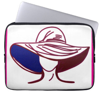 Red Lady Laptop Sleeve