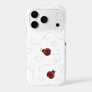 Red Ladybug Beetle Insect Lover Black Hearts