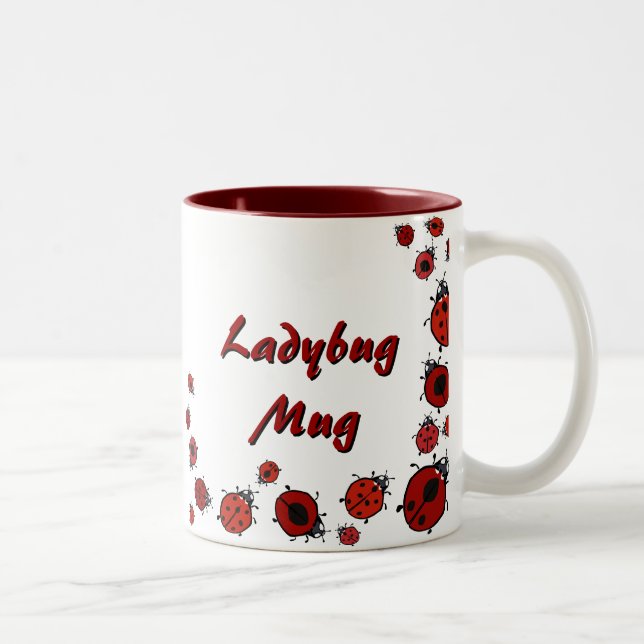 Red Ladybug Mug (Right)