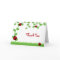Red Ladybug Vines Thank You Note
