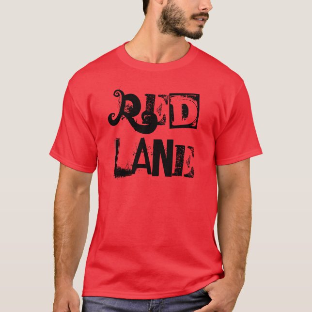 Red Lane T-Shirt (Front)