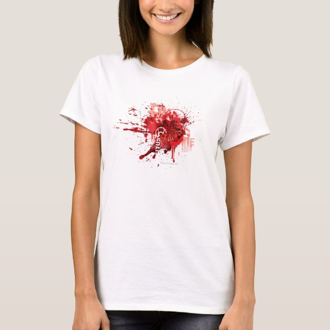 Red lantern Corps Collage T-Shirt (Front)