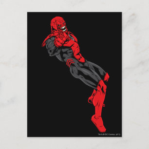 Red Lantern Corps - Rage Leaning 1 Postcard