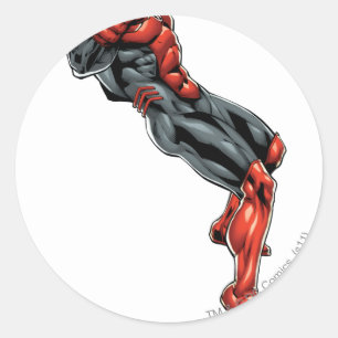 Red Lantern Corps - Rage Leaning 2 Classic Round Sticker