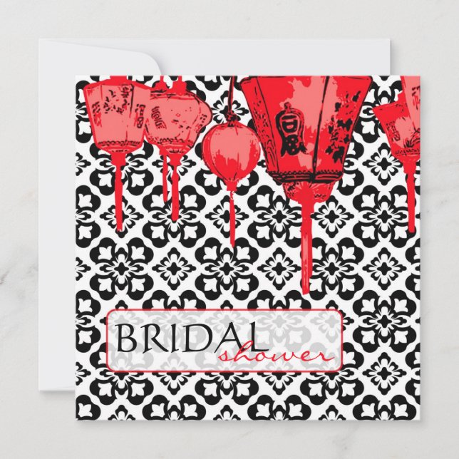 Red Lanterns BRS Invitation Square (Front)