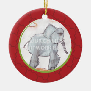 Red Lattice Ornament $21.95