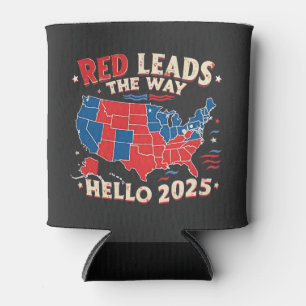Red Leads the Way Hello 2025 Inauguration Trump Can Cooler