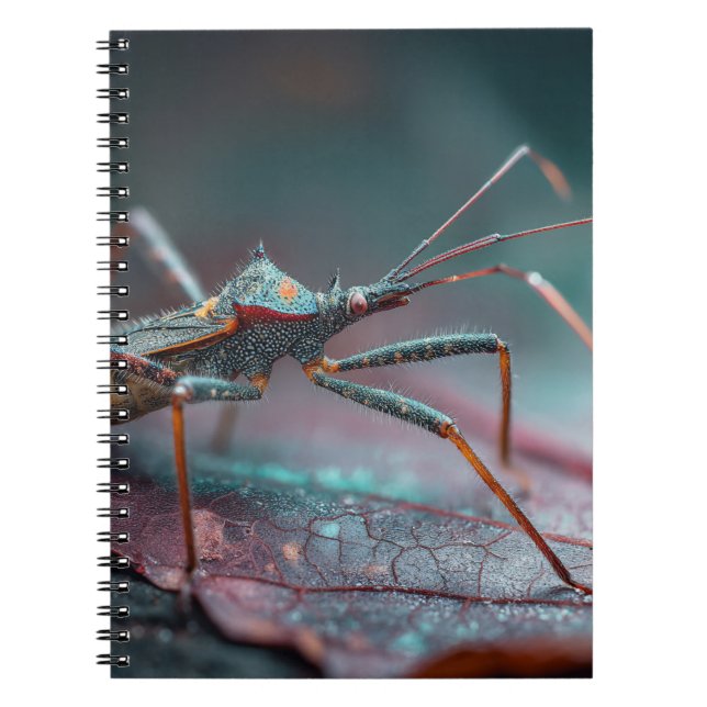 Red Leaf Bug Notebook (Front)
