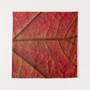 Red leaf tapestry