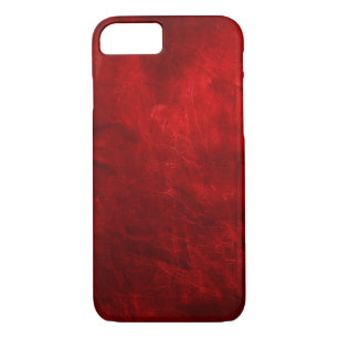 Red Leather iPhone 8/7 Case