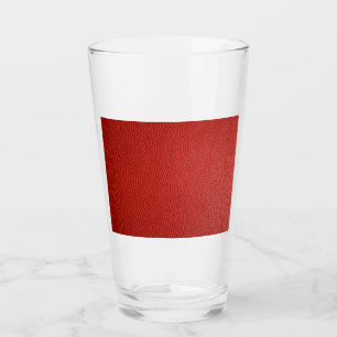 Red Leather Texture Glass