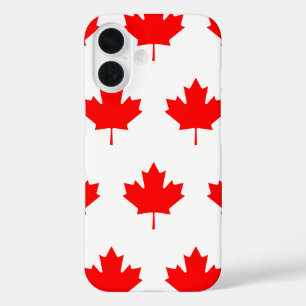 Red Leaves iPhone 16 Case