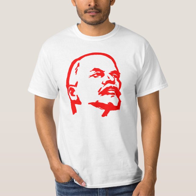 Red Lenin T-Shirt (Front)