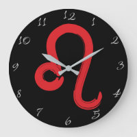 Red LEO Zodiac Sign July August Birthday Astrology