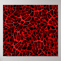 RED LEOPARD WOBBLE PATTERN BACKGROUNDS WALLPAPERS