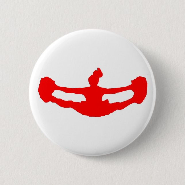 Red "LET's CHEER!" Button (Front)