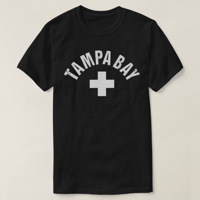 Red Lifeguard Tampa Bay Local TB Standard Tampa Li T-Shirt (Design Front)