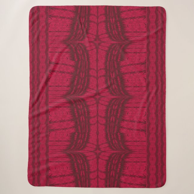 Red Light 6 Sherpa Blanket (Front)