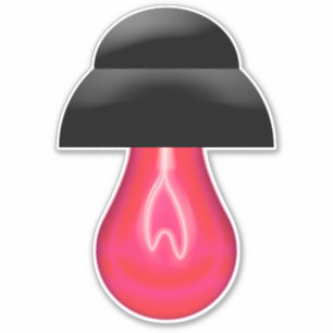 Red Light Bulb