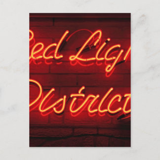Red Light District Postcard