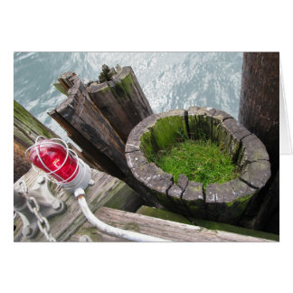 Red Light & Green Grass Blank Card