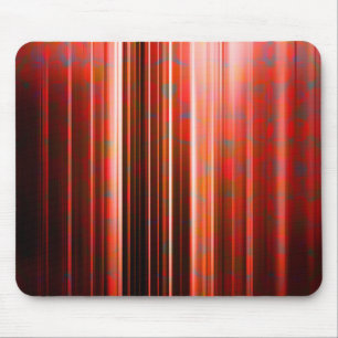 Red light streaks pattern mouse pad
